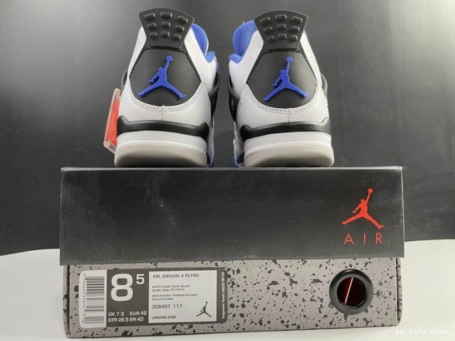 1st Kicks Shoes 4 (2017) 308497-117 Jordan Retro Motorsports 0630